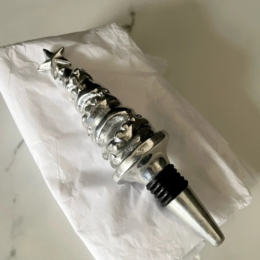 Christmas Tree Wine Stopper by Mariposa